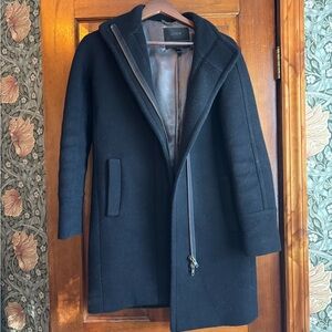 J. Crew Black Coat